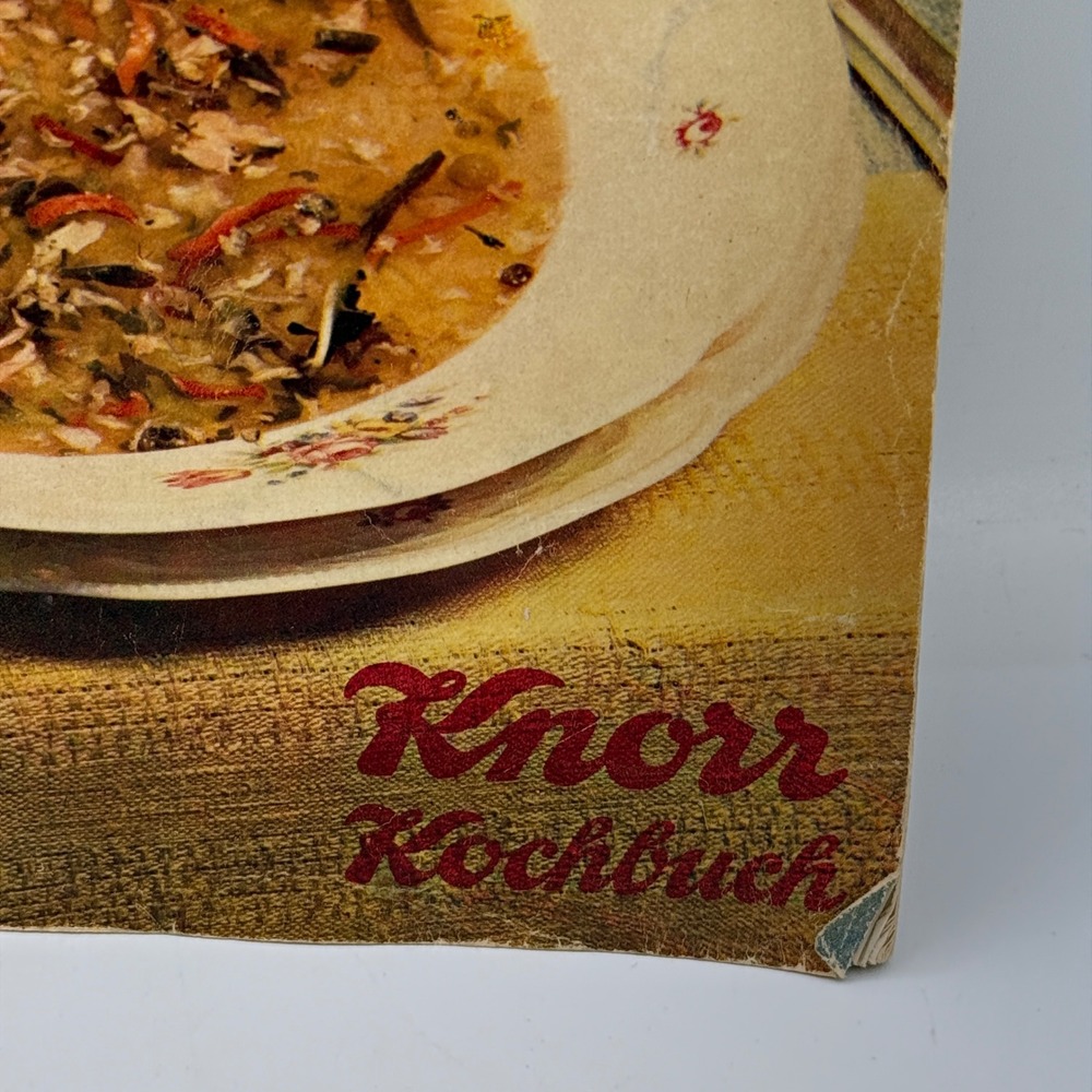 Knorr Kochbuch Cookbook Pamphlet Multicolor Vtg German Recipes Advertising Retro - Picture 4 of 16